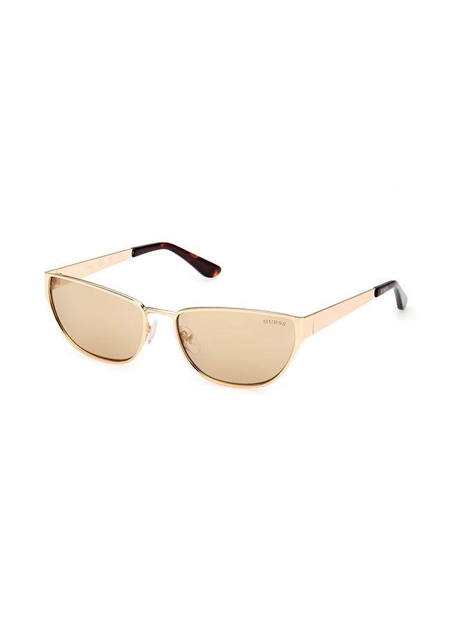 GUESS Women's UV Protection Cat Eye Sunglasses - GU790332G57 - Lens Size: 57 Mm - Image 1